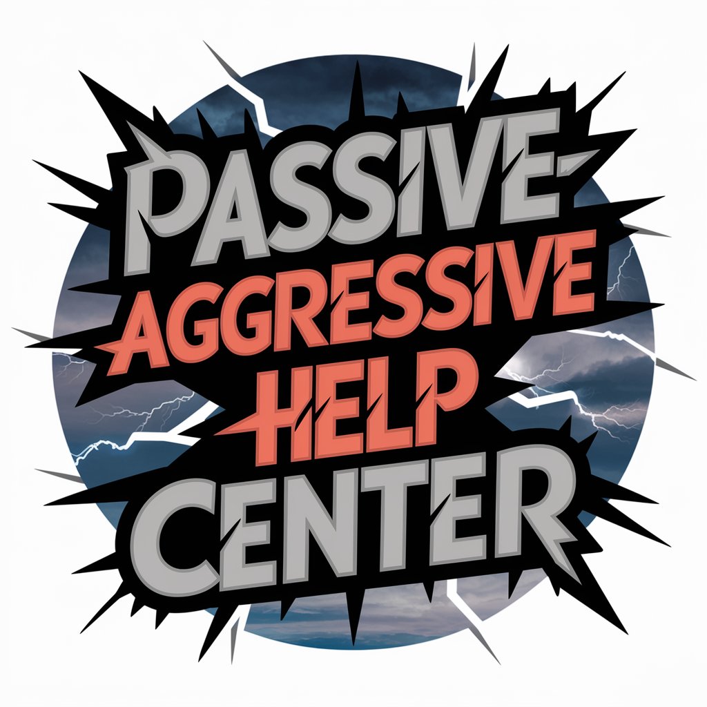 Passive-Aggressive Helpcenter