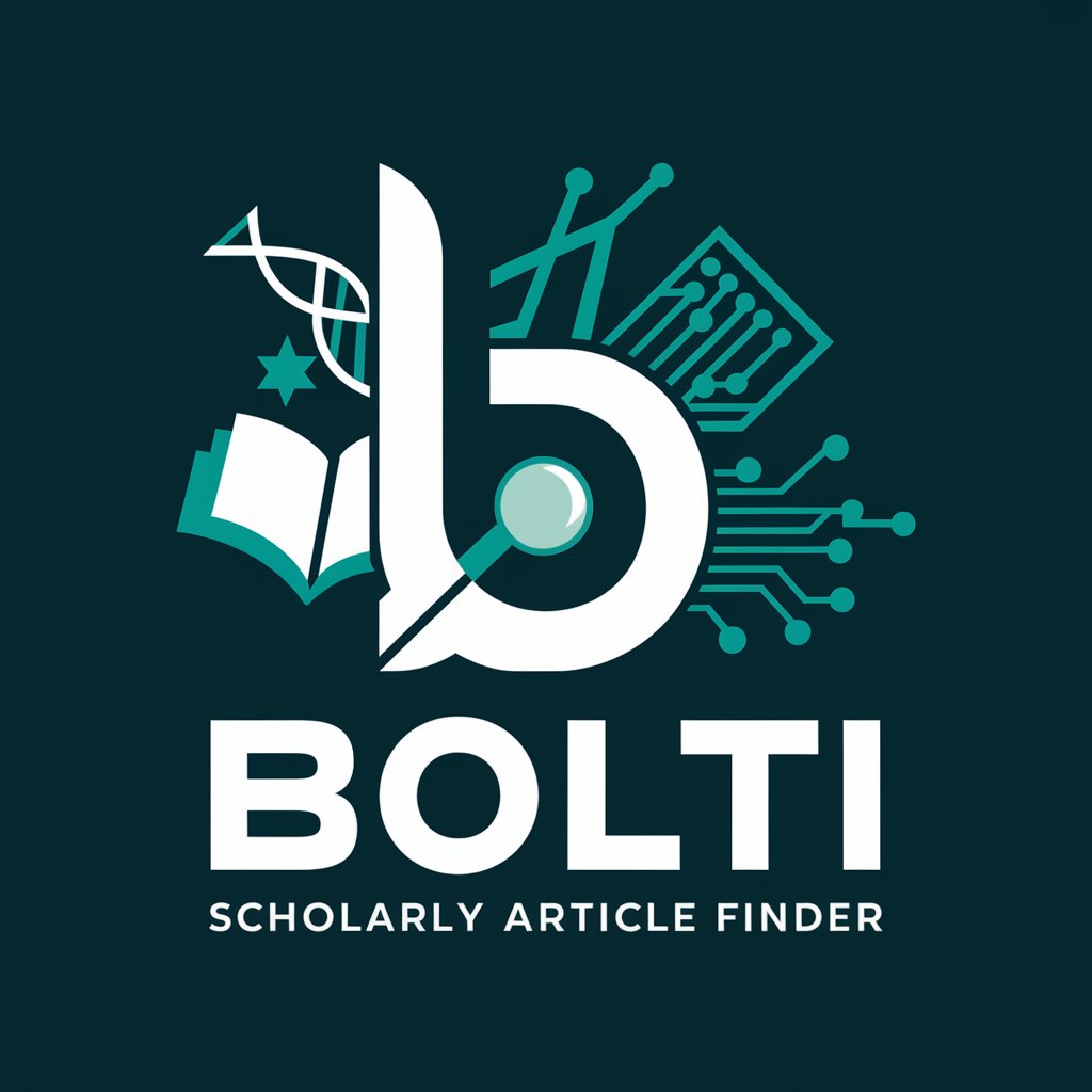 Bolti: Scholarly Article Finder in GPT Store