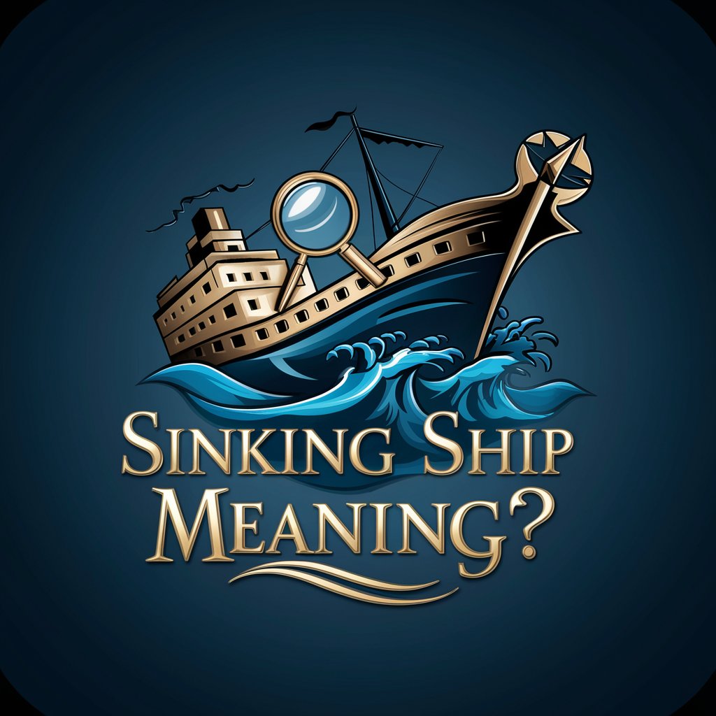 Sinking Ship meaning? in GPT Store