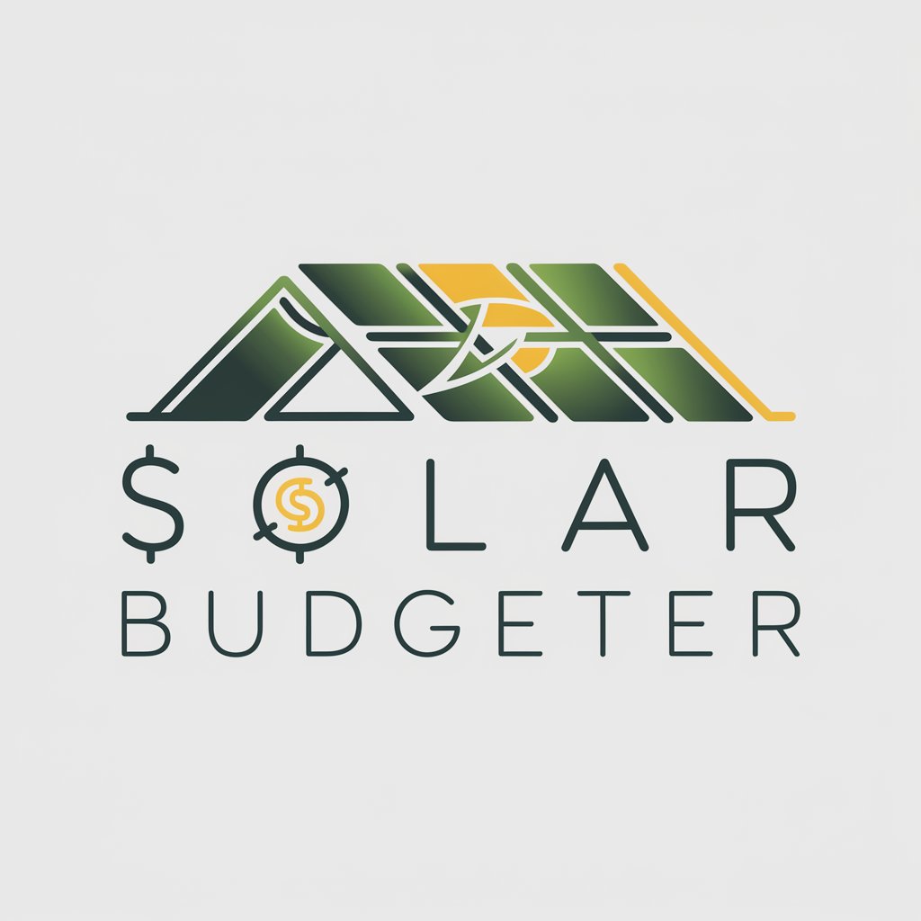 Solar Budgeter in GPT Store