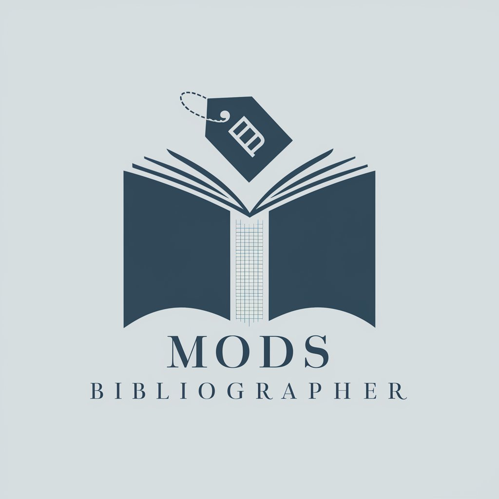 MODS Bibliographer in GPT Store