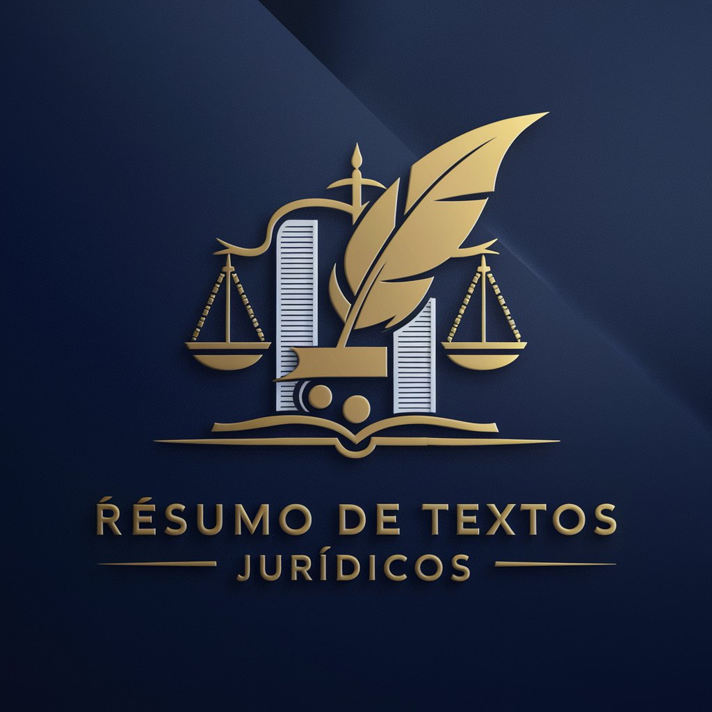 Resumo de textos jurídicos in GPT Store