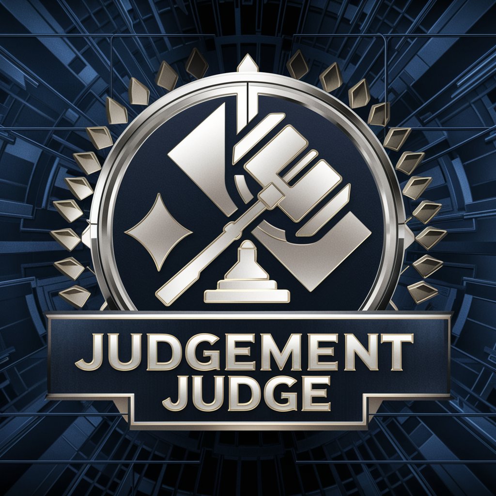The Judgement Judge