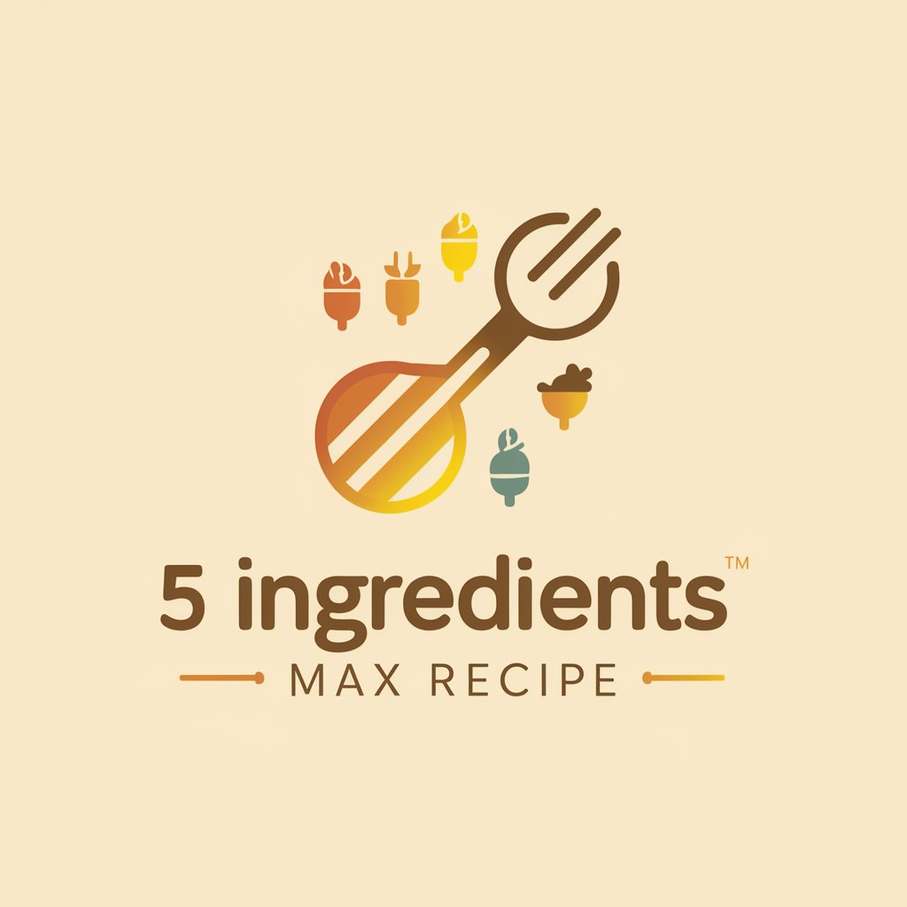 5 Ingredients Max Recipe in GPT Store
