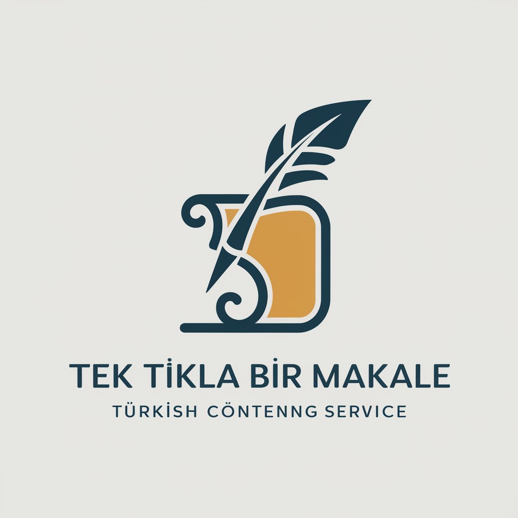 Tek Tikla bir Makale ( Blog ) yazmak | Turkish in GPT Store