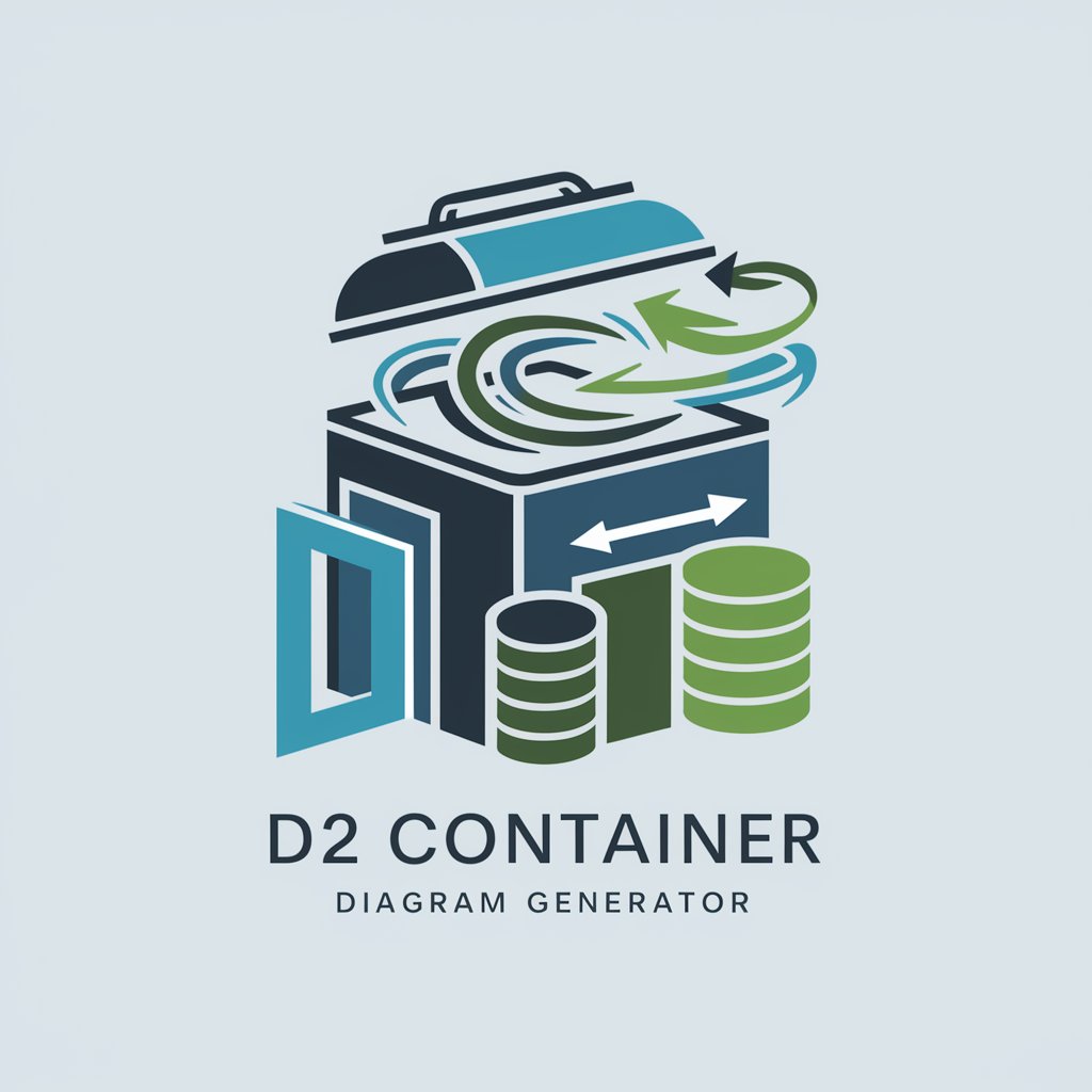 D2 Container Diagram Generator in GPT Store