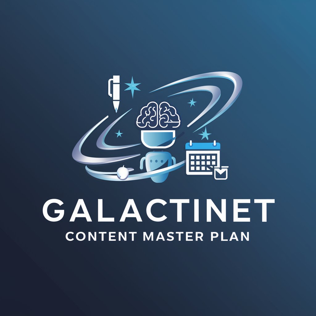 Galactinet Content Master Plan