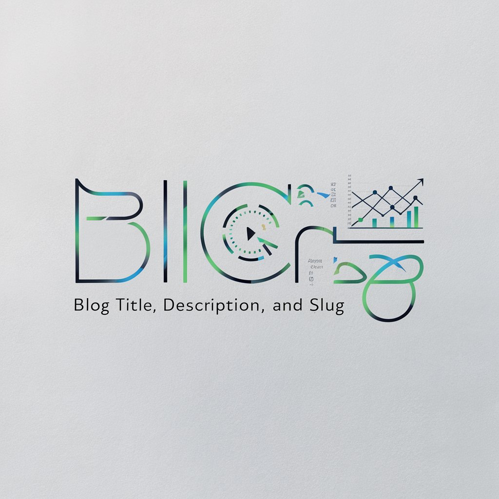 Blog Title, Description and Slug