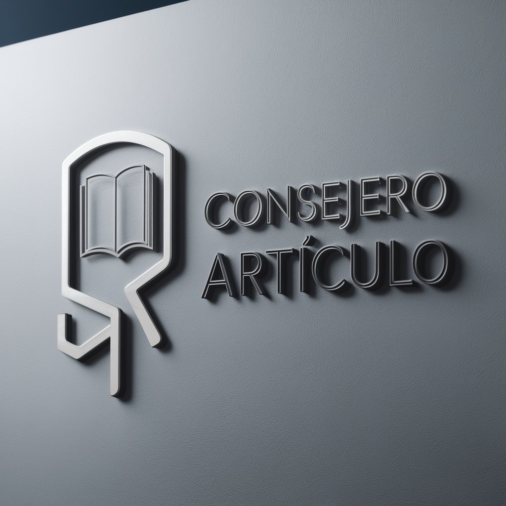 Consejero Artículo in GPT Store