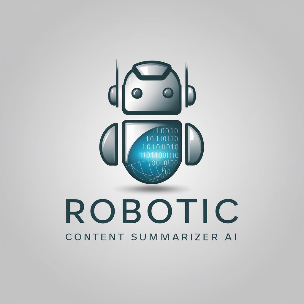 Robotic Content Summarizer AI in GPT Store