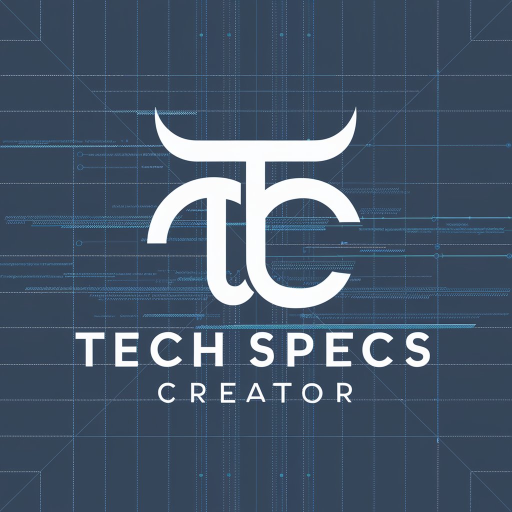 Tech Specs Creator