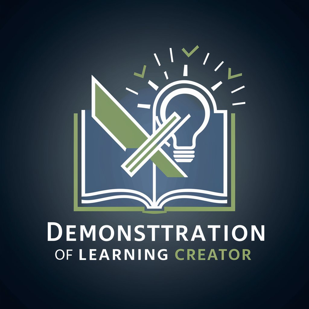Demonstration of Learning Creator