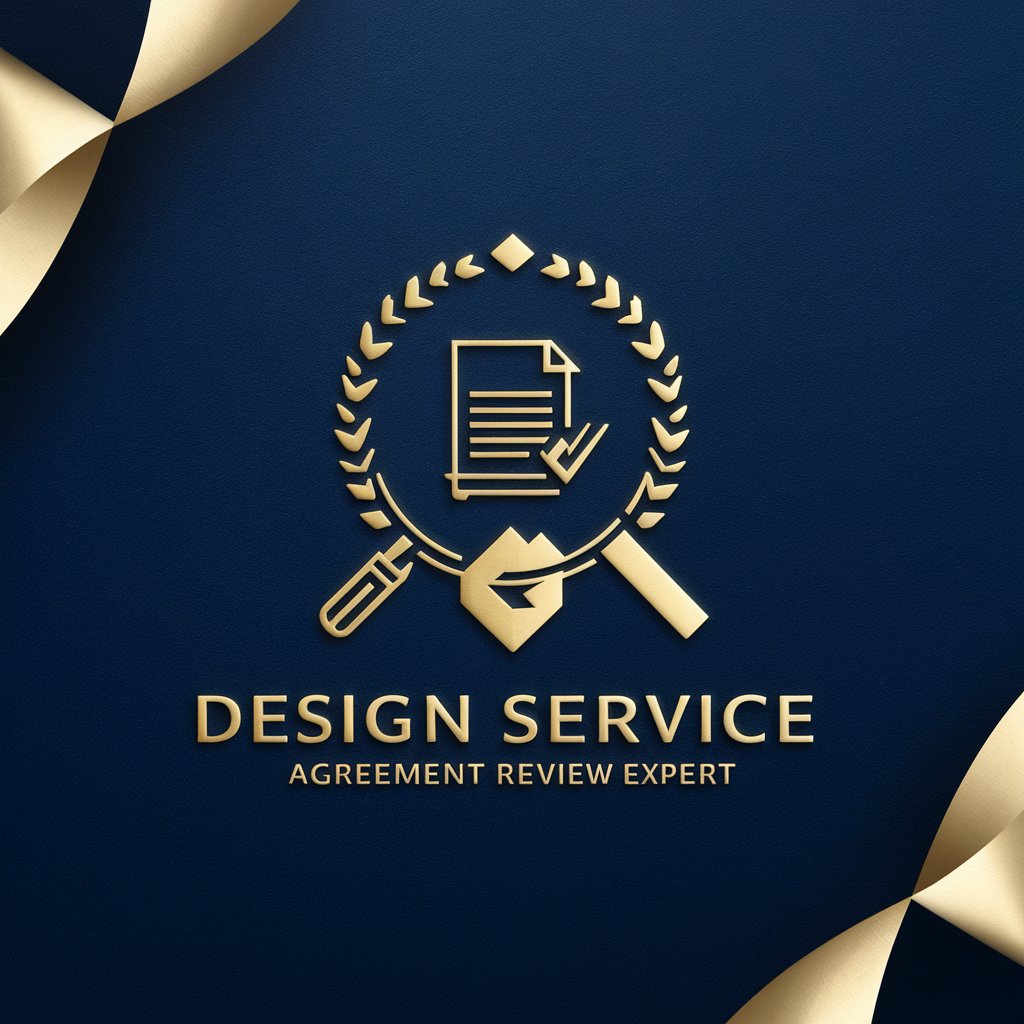 Design Service Agreement Review Expert in GPT Store
