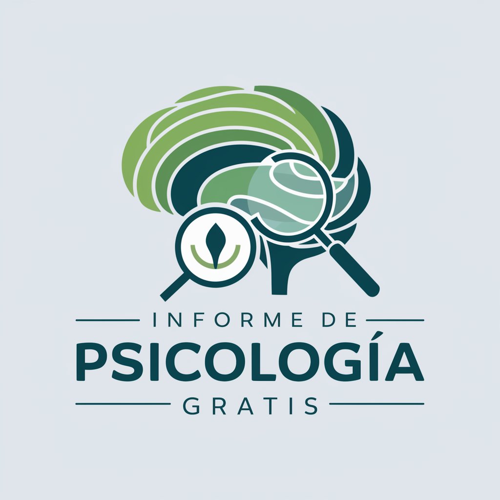 Informe de psicología GRATIS. in GPT Store