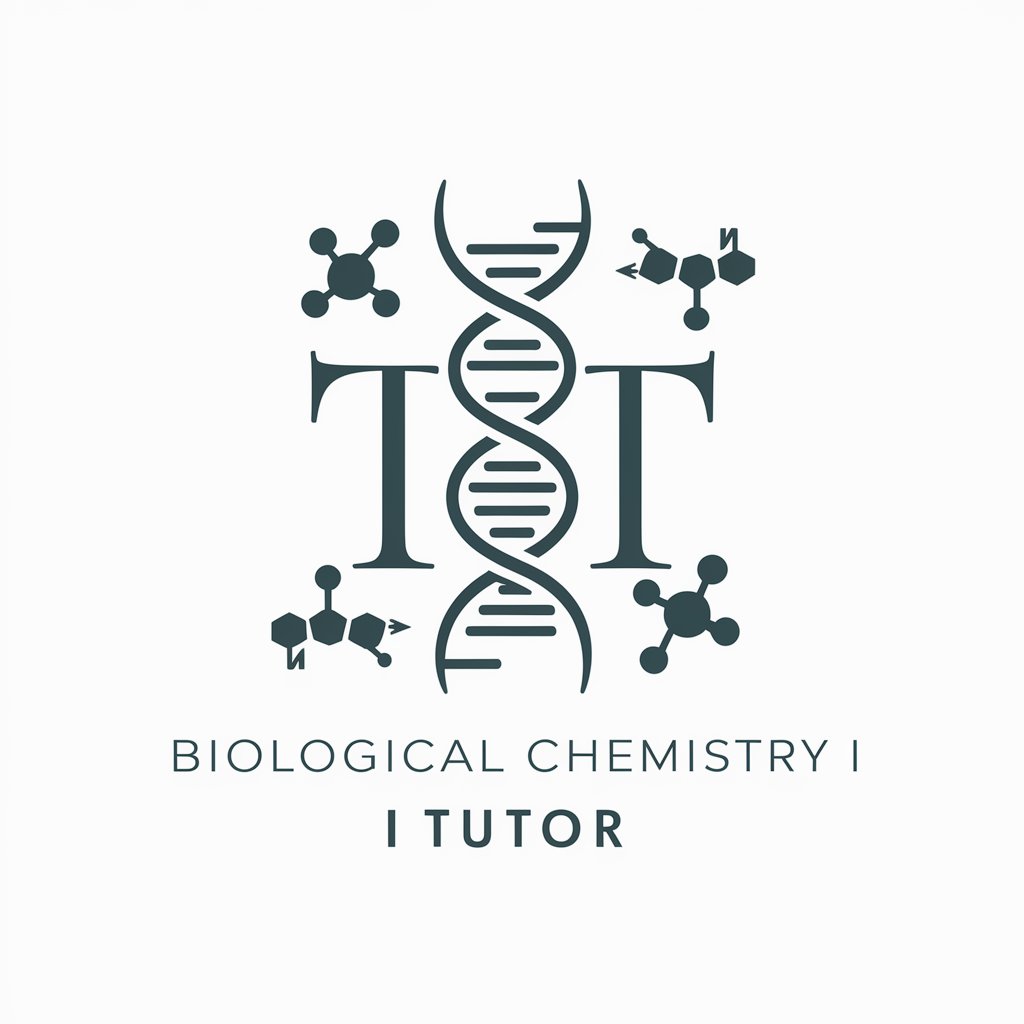 Biological Chemistry I Tutor