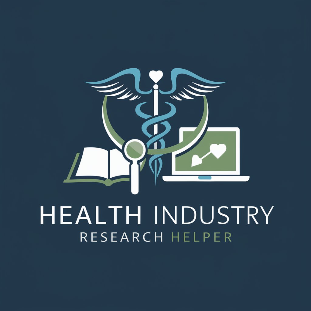 Health Industry Research Helper in GPT Store