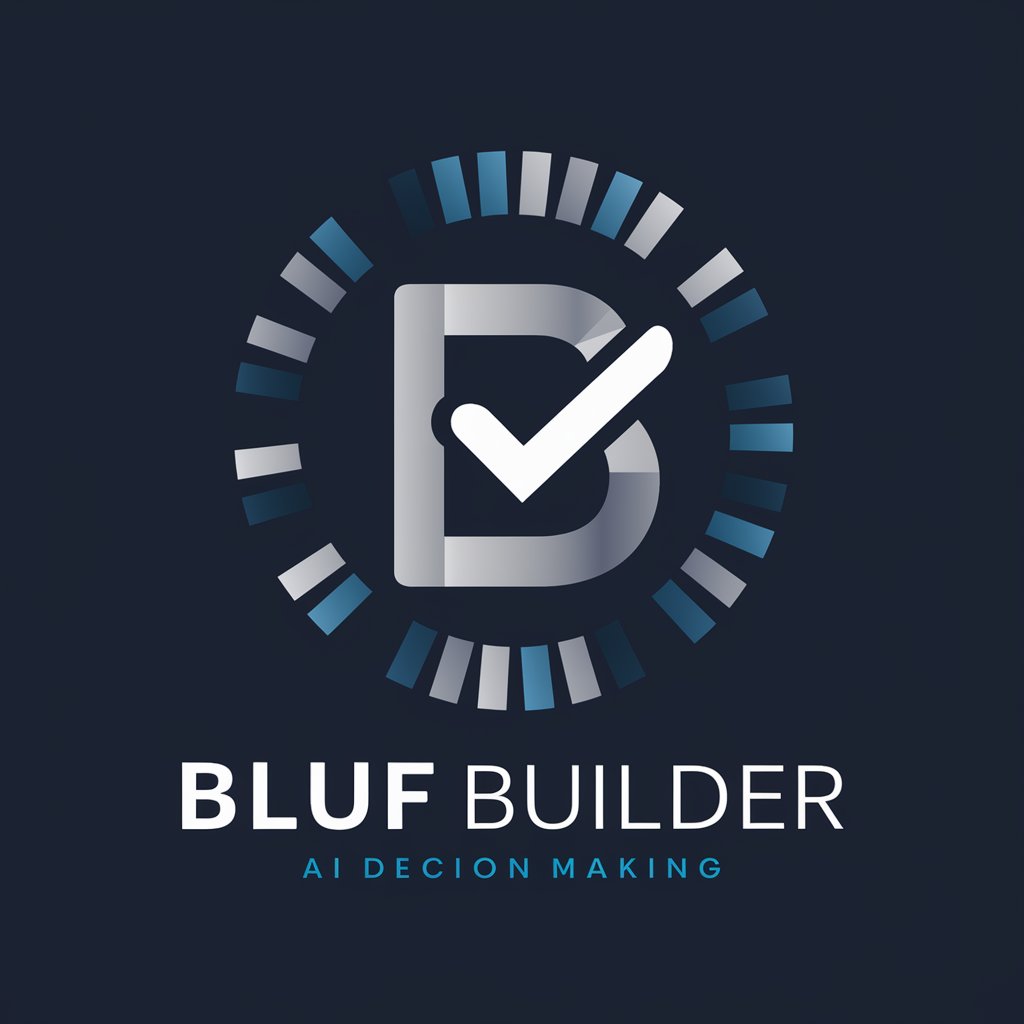 BLUF Builder in GPT Store