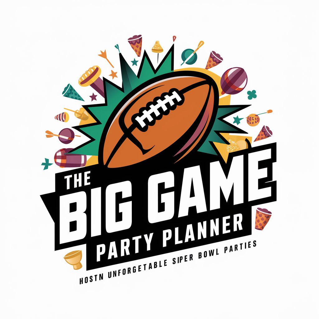The Big Game Party Planner