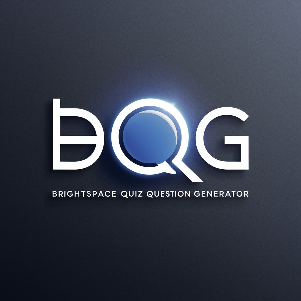 Brightspace Quiz Question Generator in GPT Store