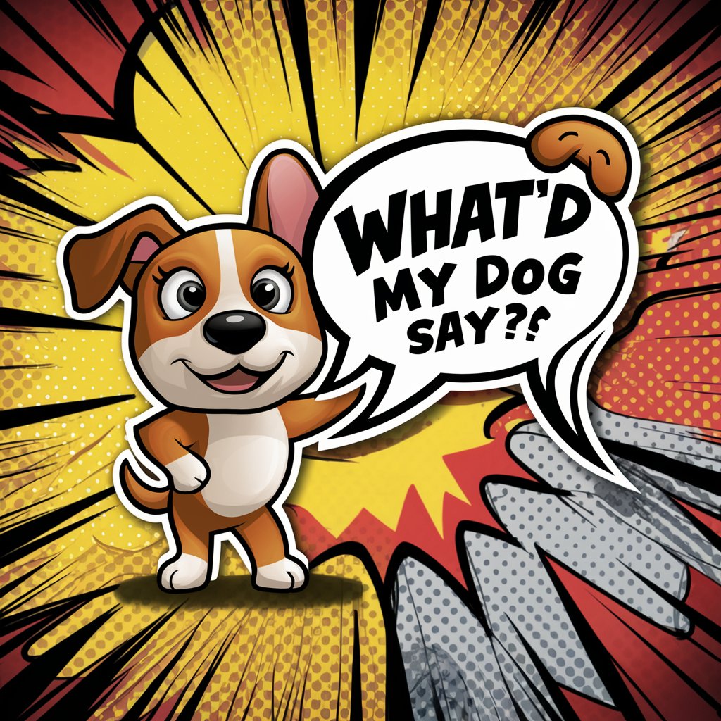 "What did my dog just say!?" | Doggie Comic Maker