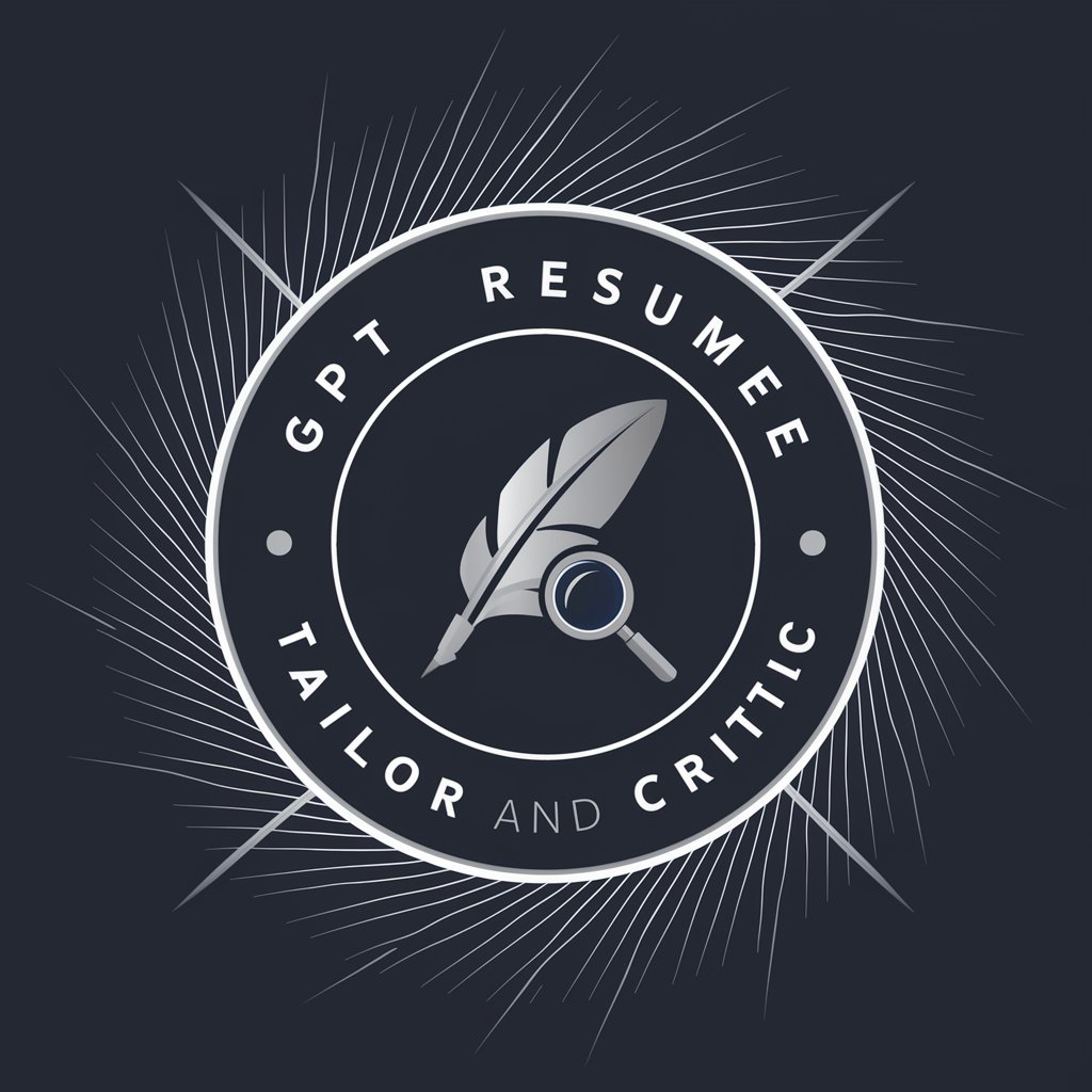GPT Resume Tailor and Critic