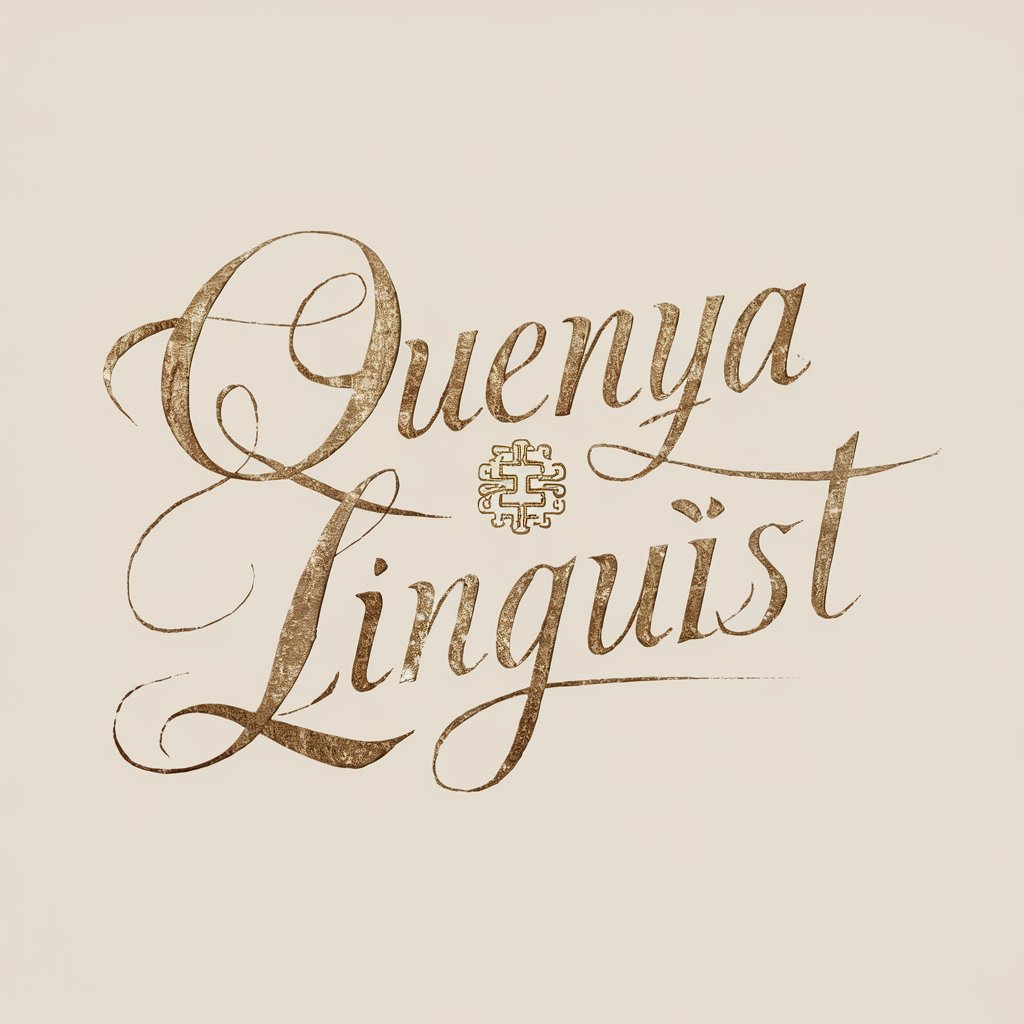 Quenya Linguist in GPT Store