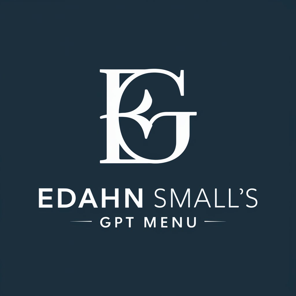 Edahn Small's GPT Menu in GPT Store