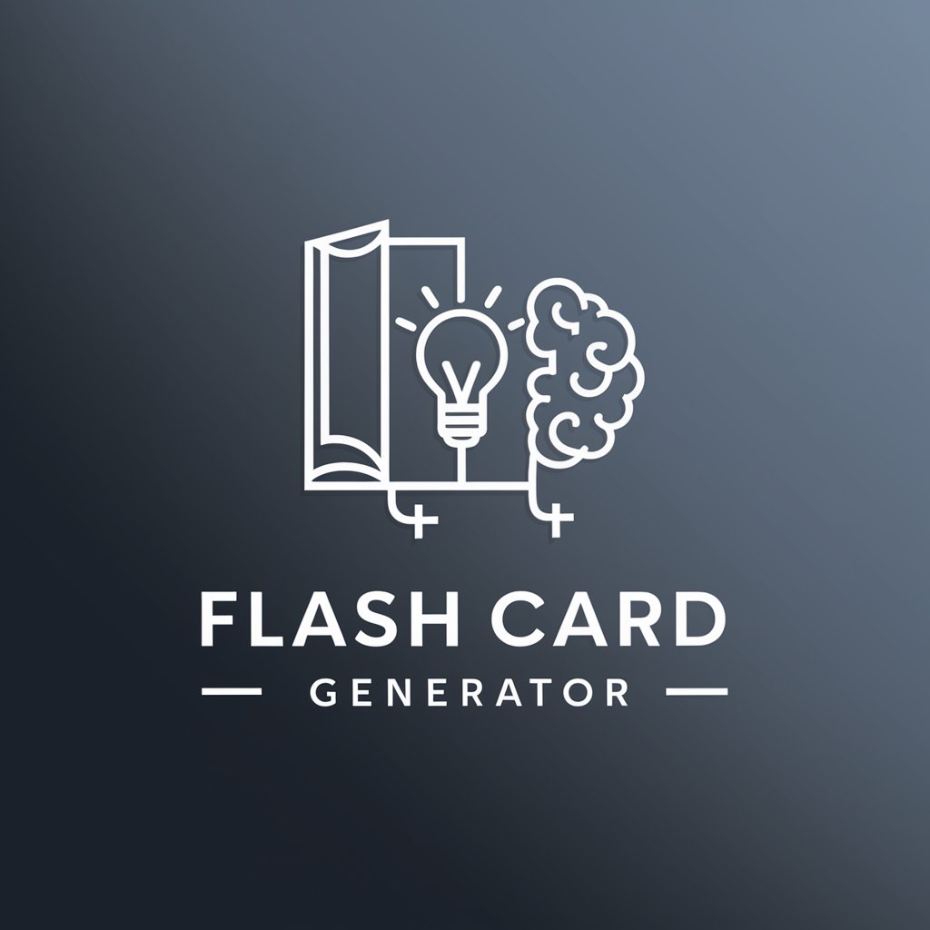 Flash Card Generator in GPT Store
