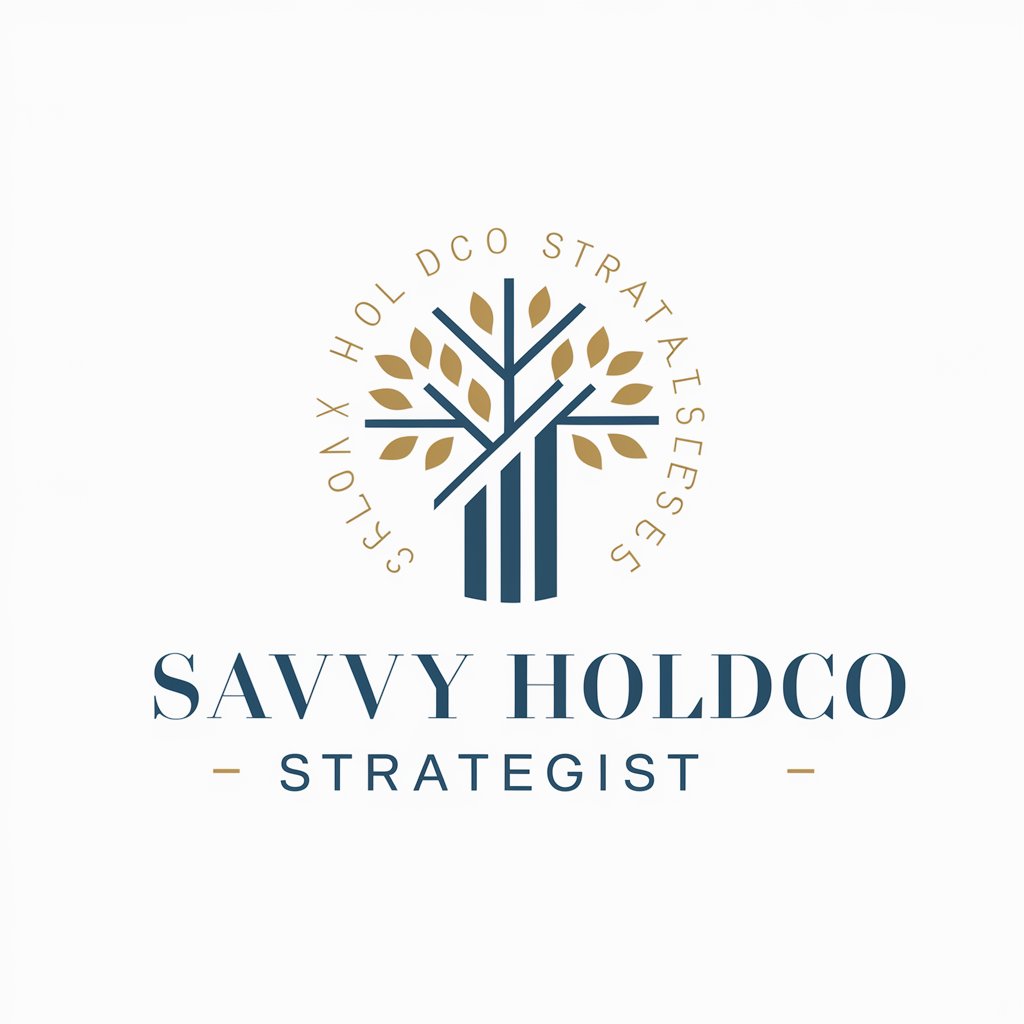 Savvy HoldCo Strategist in GPT Store