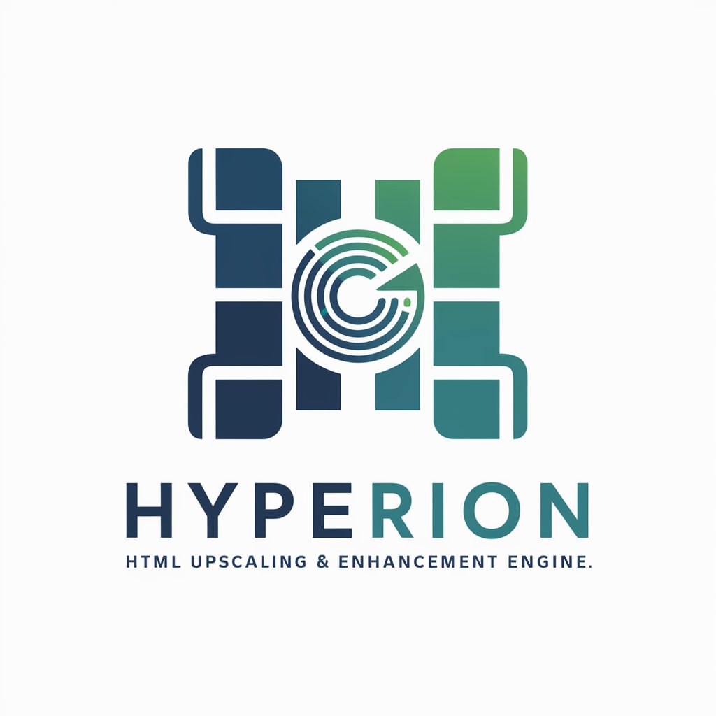Hyperion (HTML Upscaling & Enhancement Engine,)