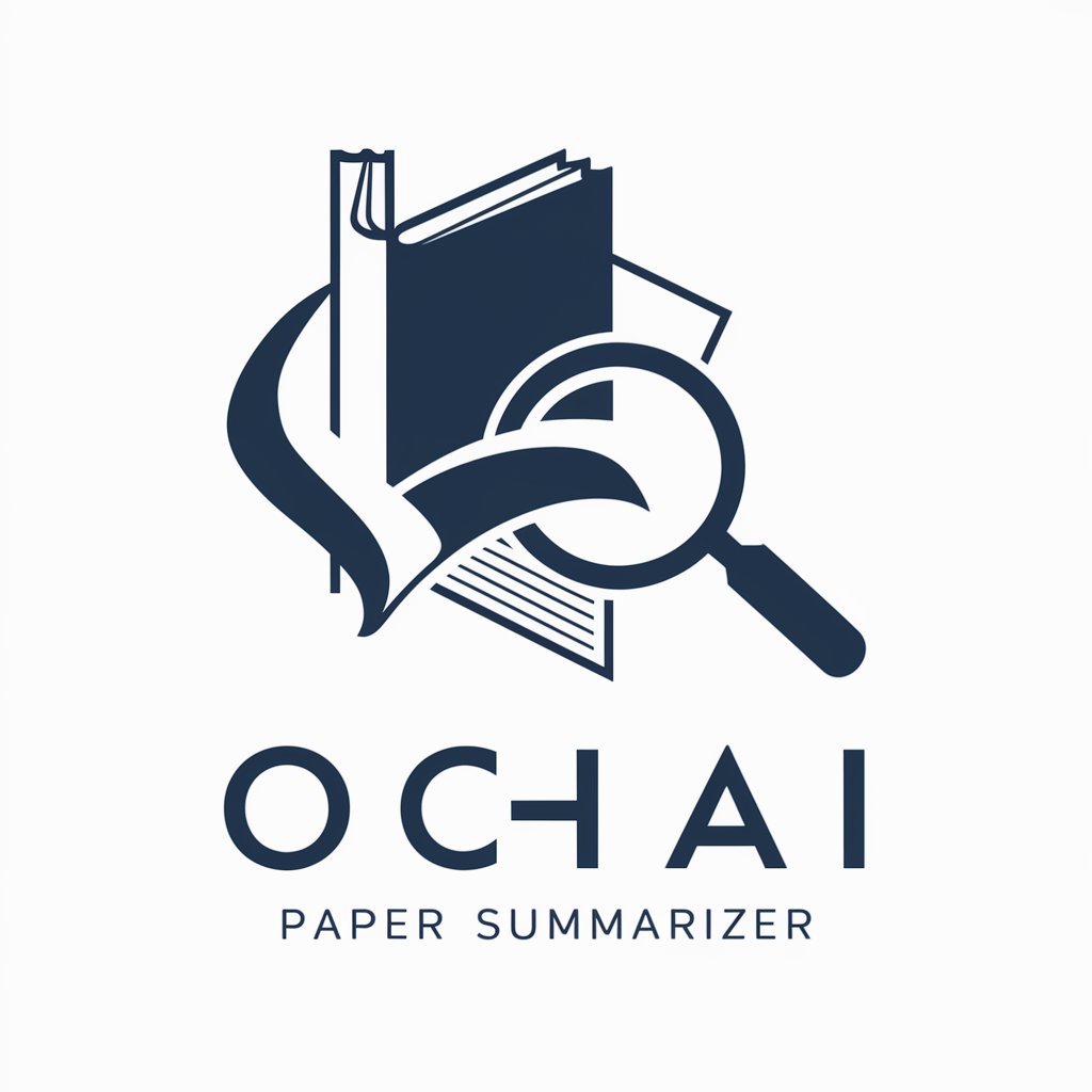 Ochiai Paper Summarizer in GPT Store
