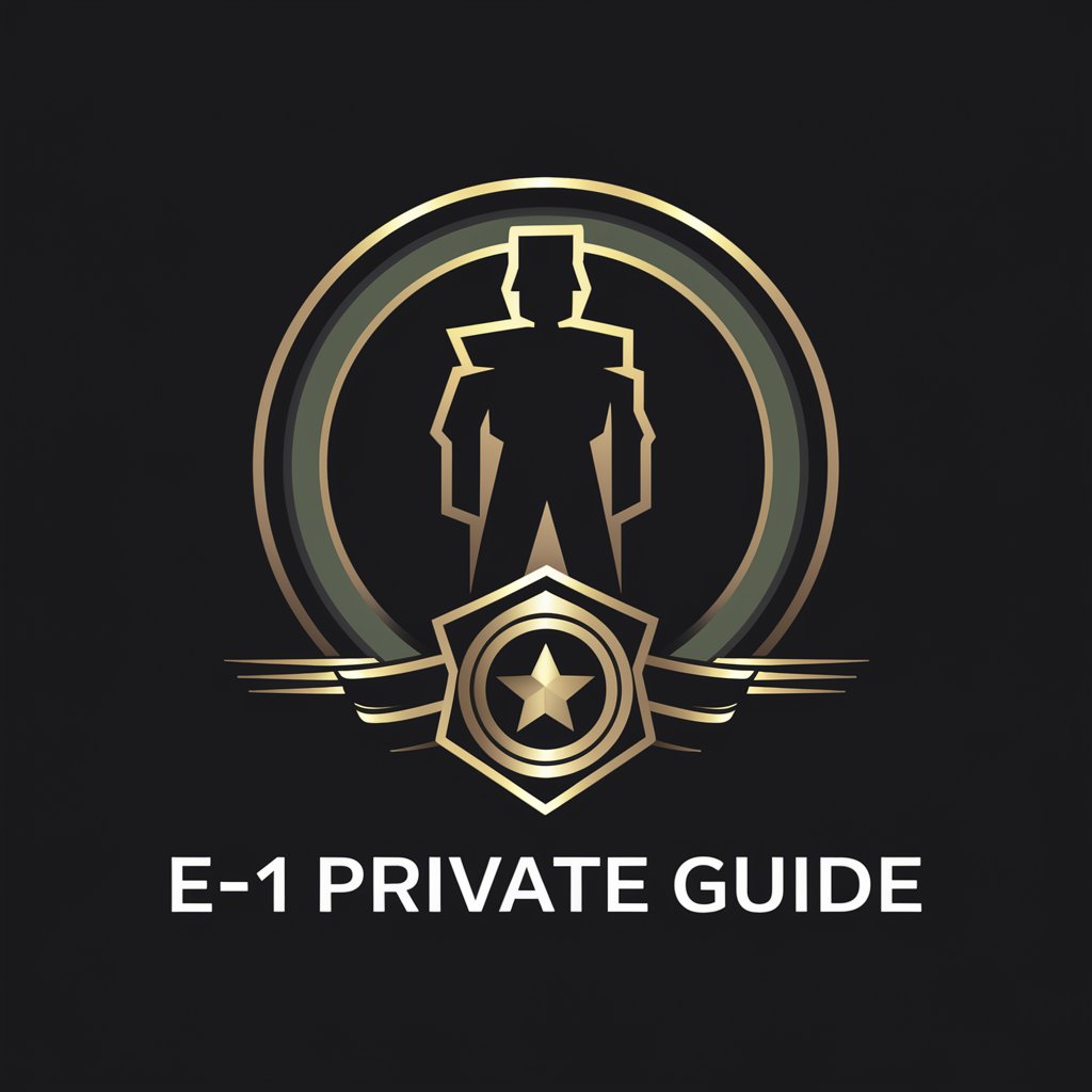 E-1 Private Guide in GPT Store