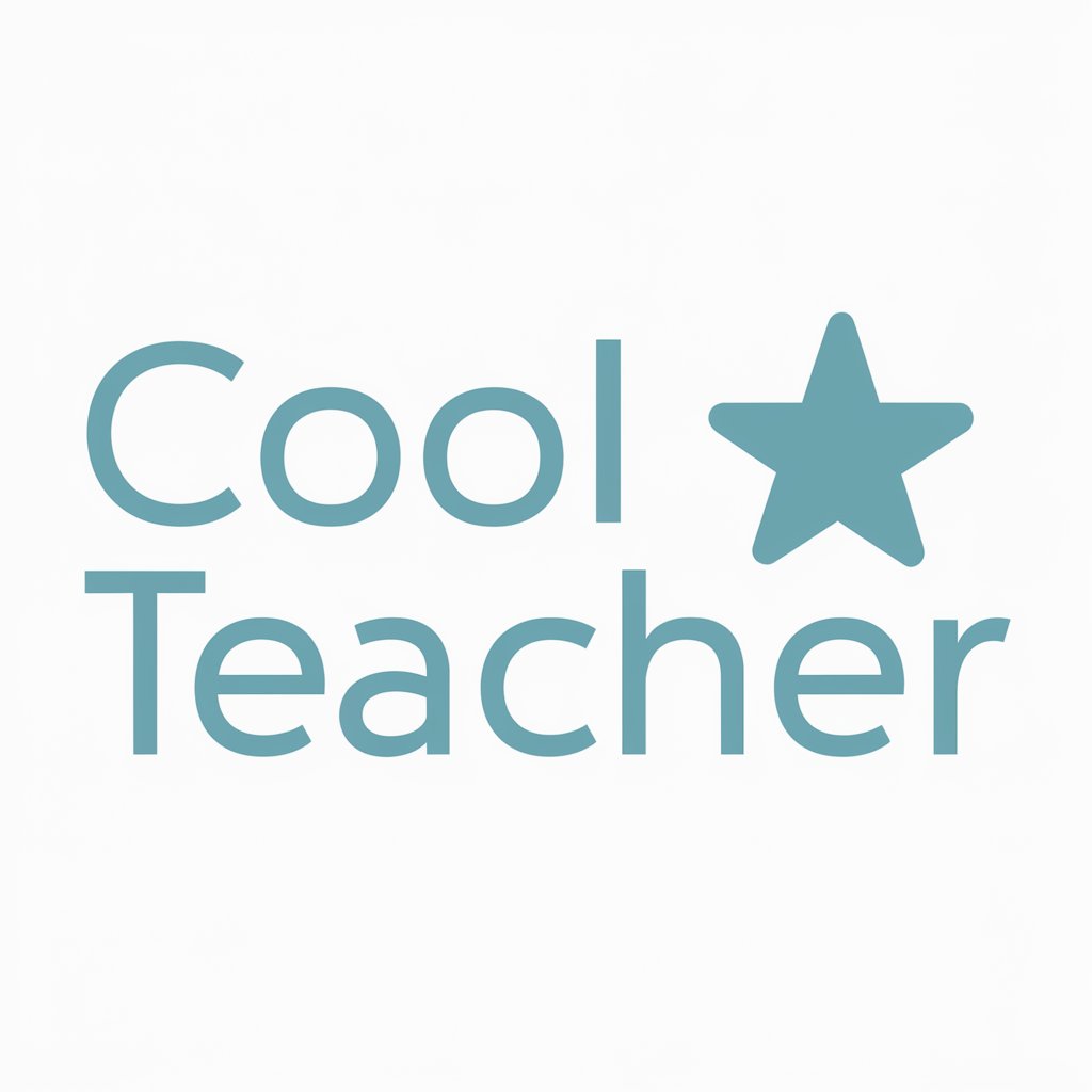 Cool teacher