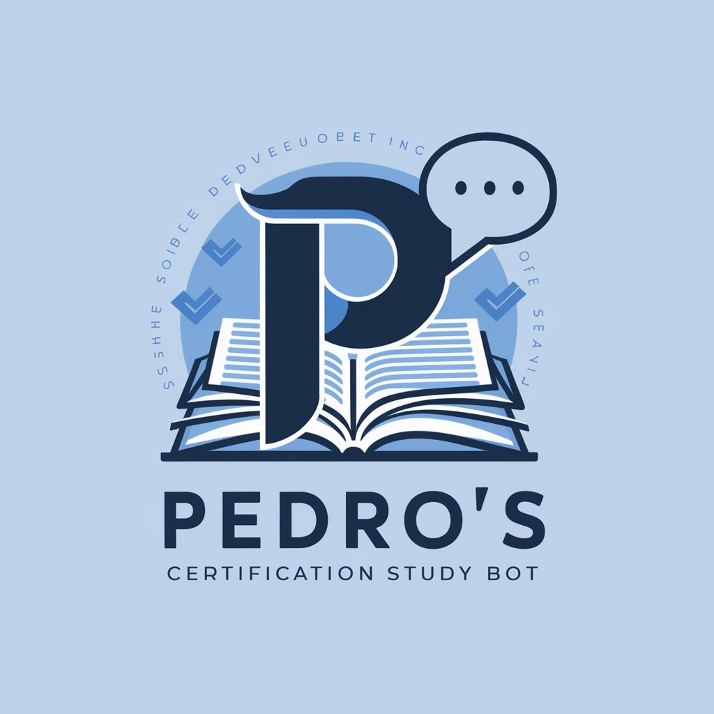 Pedro's Certification Study Bot in GPT Store