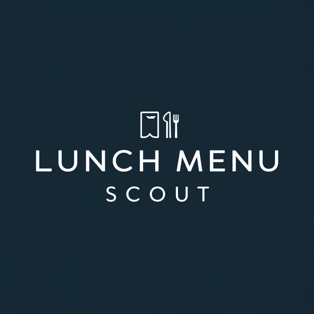 Lunch Menu Scout in GPT Store
