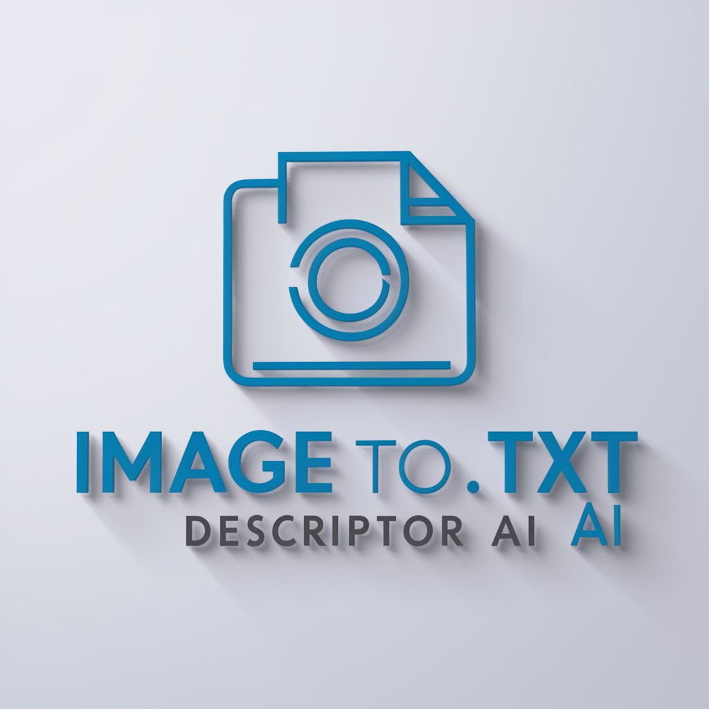 Image to .TXT Descriptor AI in GPT Store
