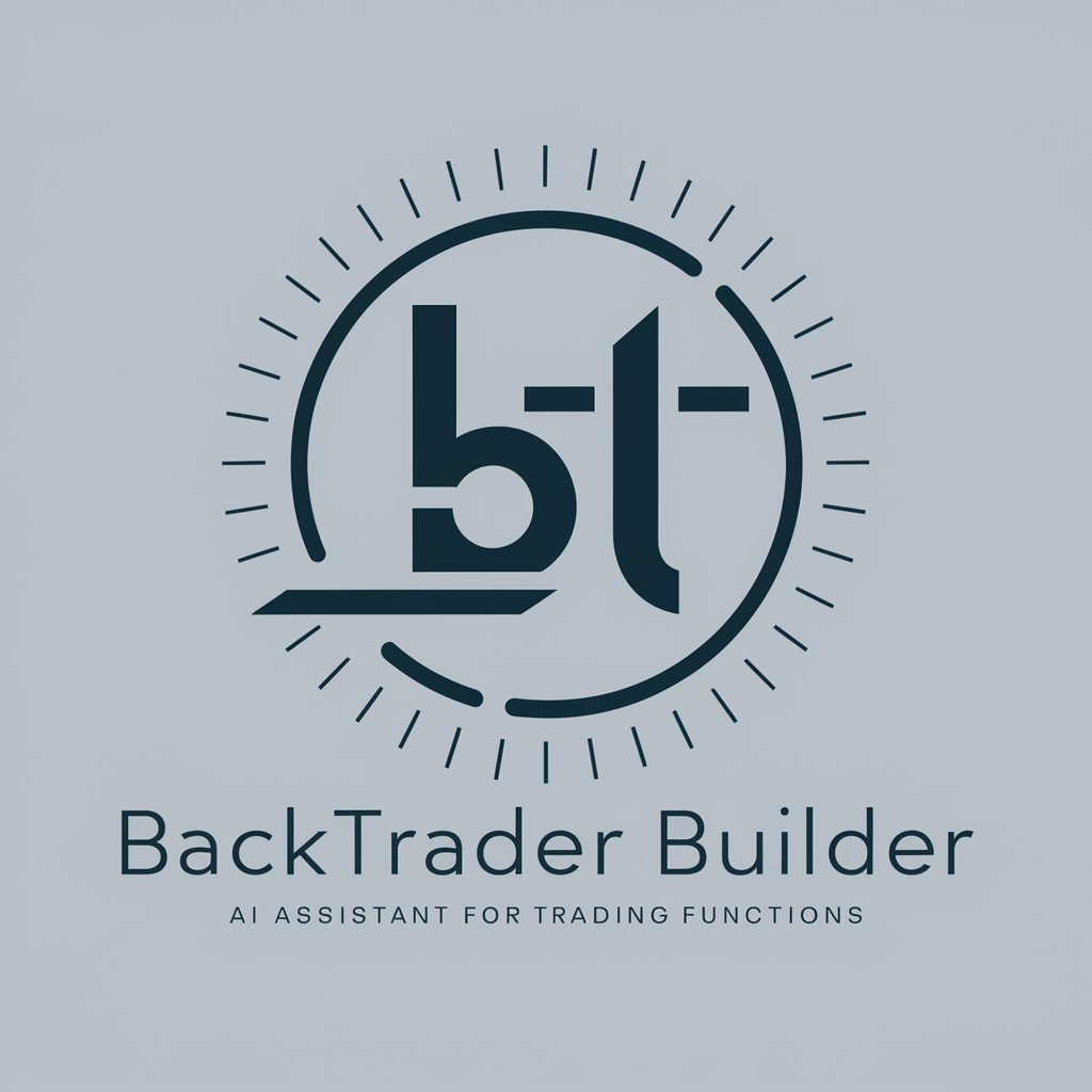 Backtrader Builder in GPT Store