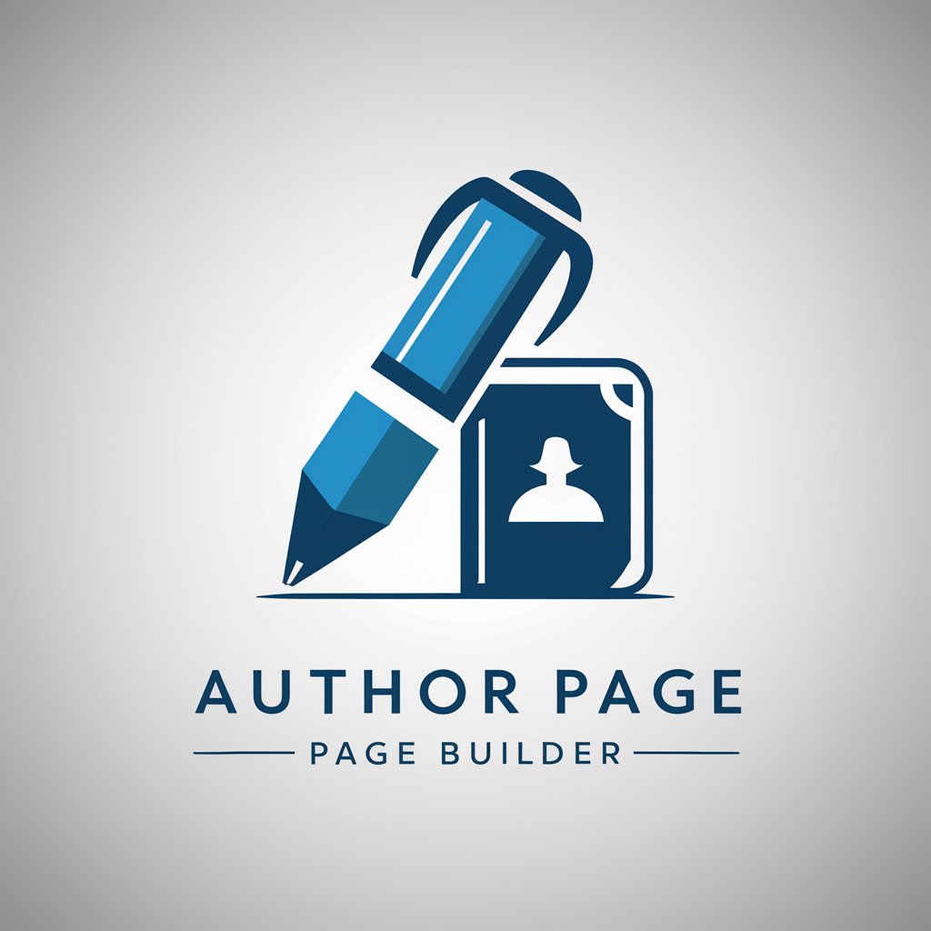 Author Page Builder in GPT Store