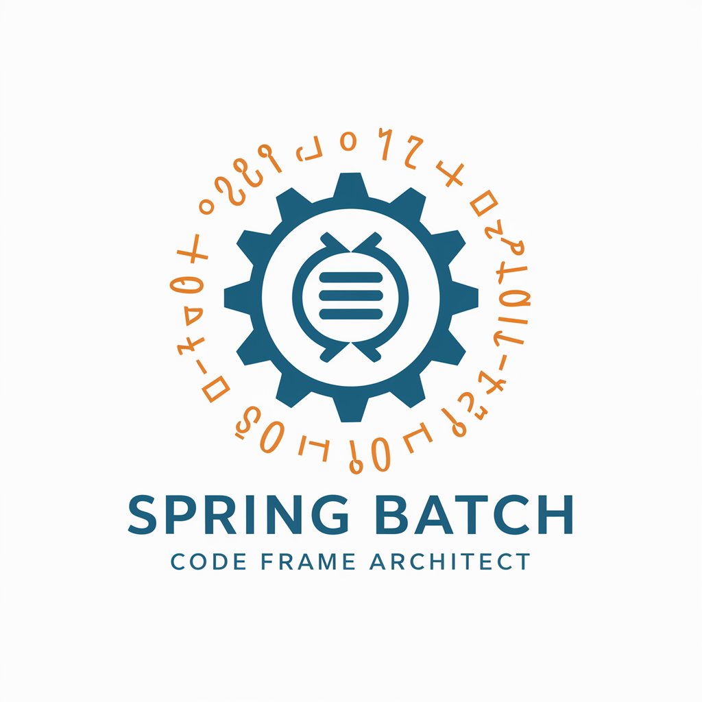 Spring Batch Code Frame Architect in GPT Store