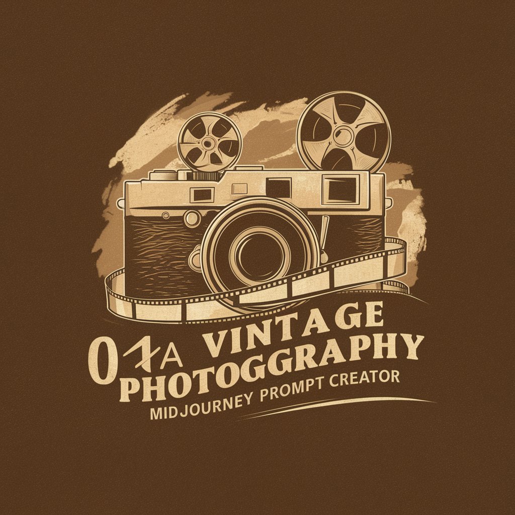 01A VINTAGE PHOTOGRAPHY MIDJOURNEY PROMPT CREATOR in GPT Store