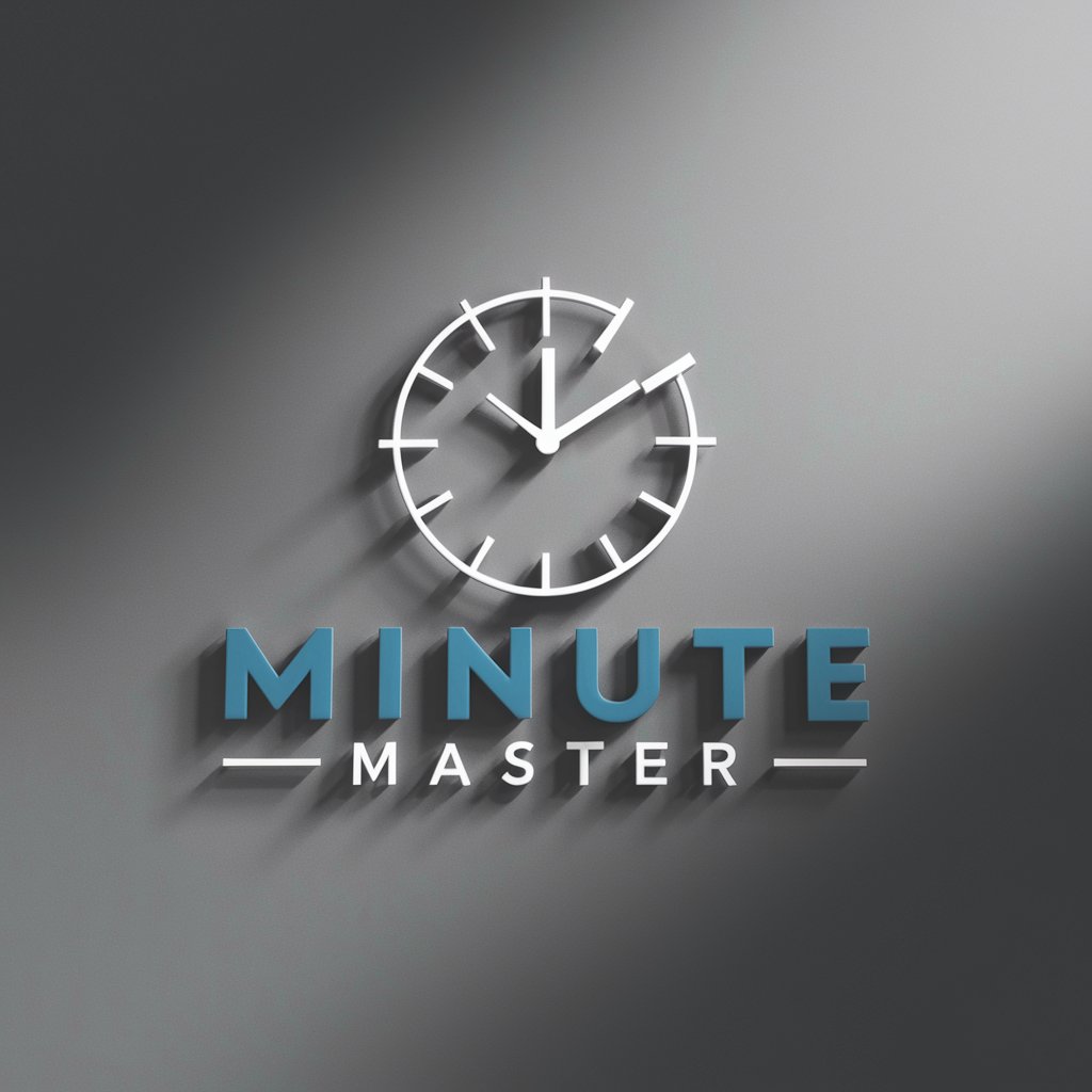 Minute Master in GPT Store