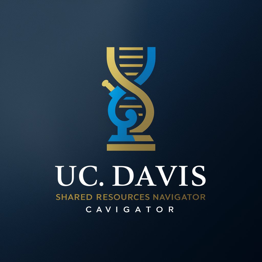 UC Davis Shared Resources Navigator in GPT Store
