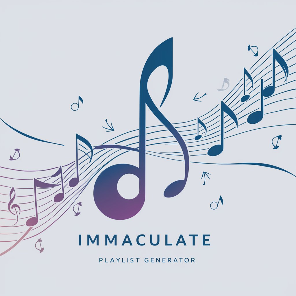 Immaculate Playlist Generator
