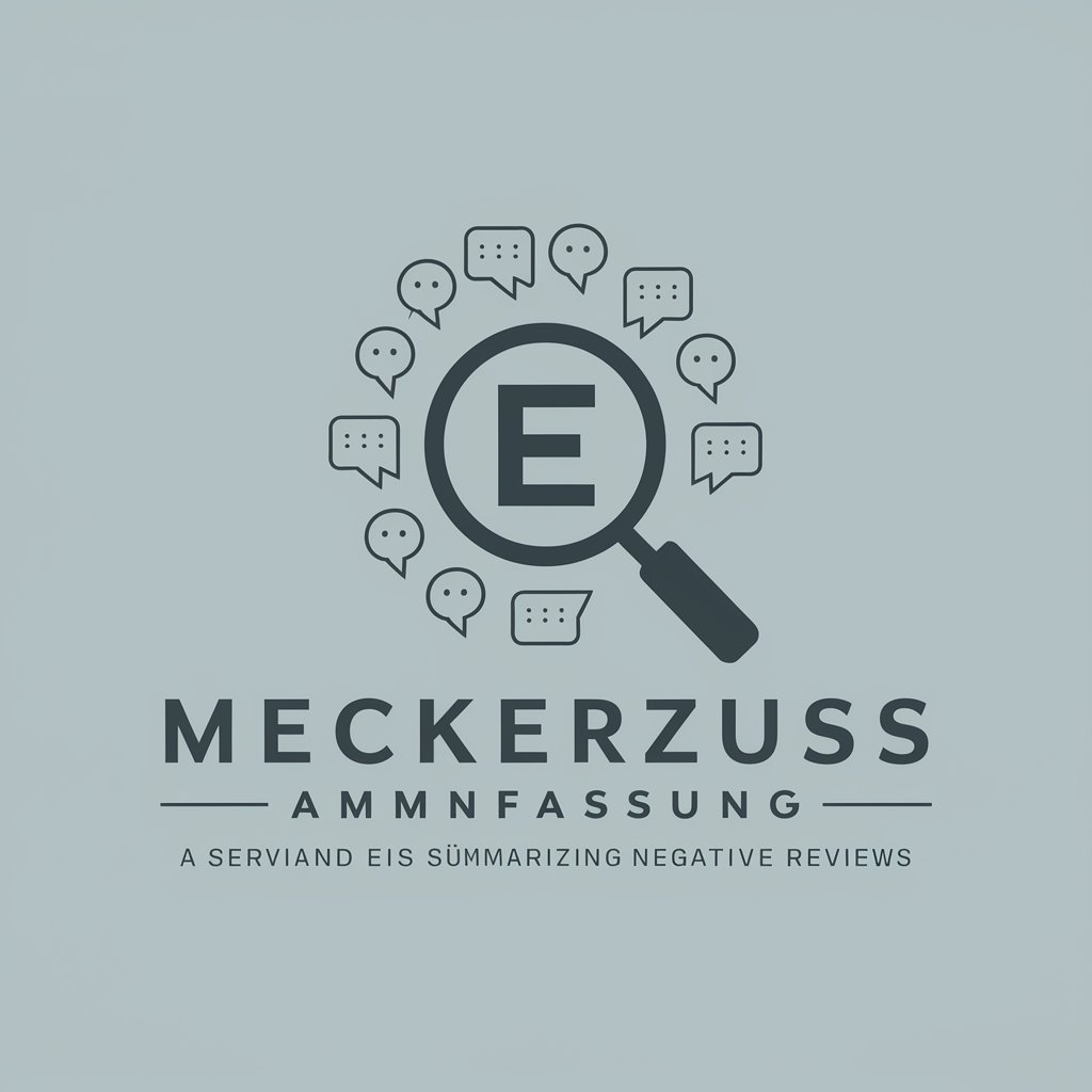 MeckerZusammenfassung in GPT Store