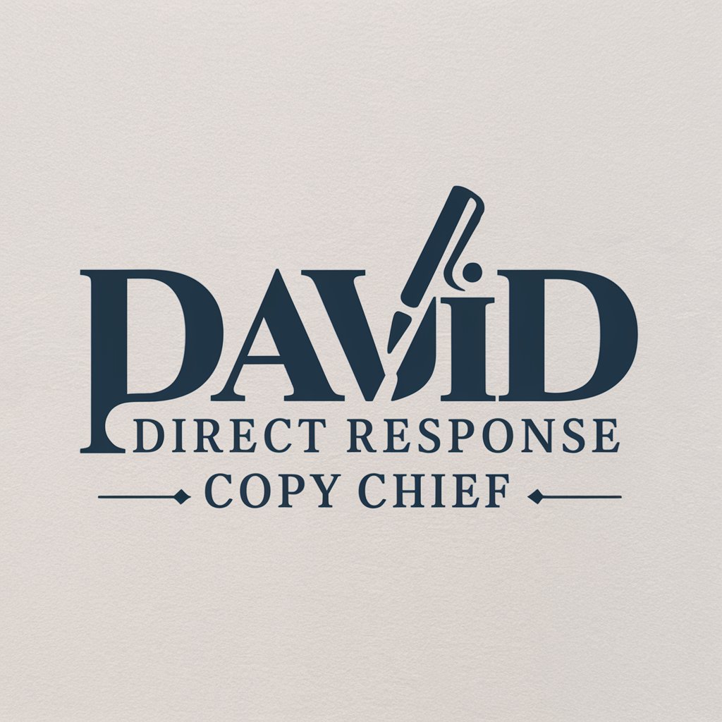 David - Direct Response Copy Chief