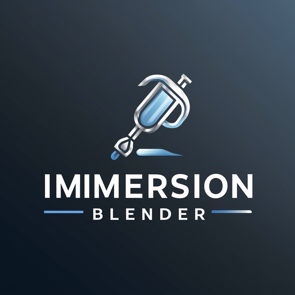 Immersion Blender in GPT Store