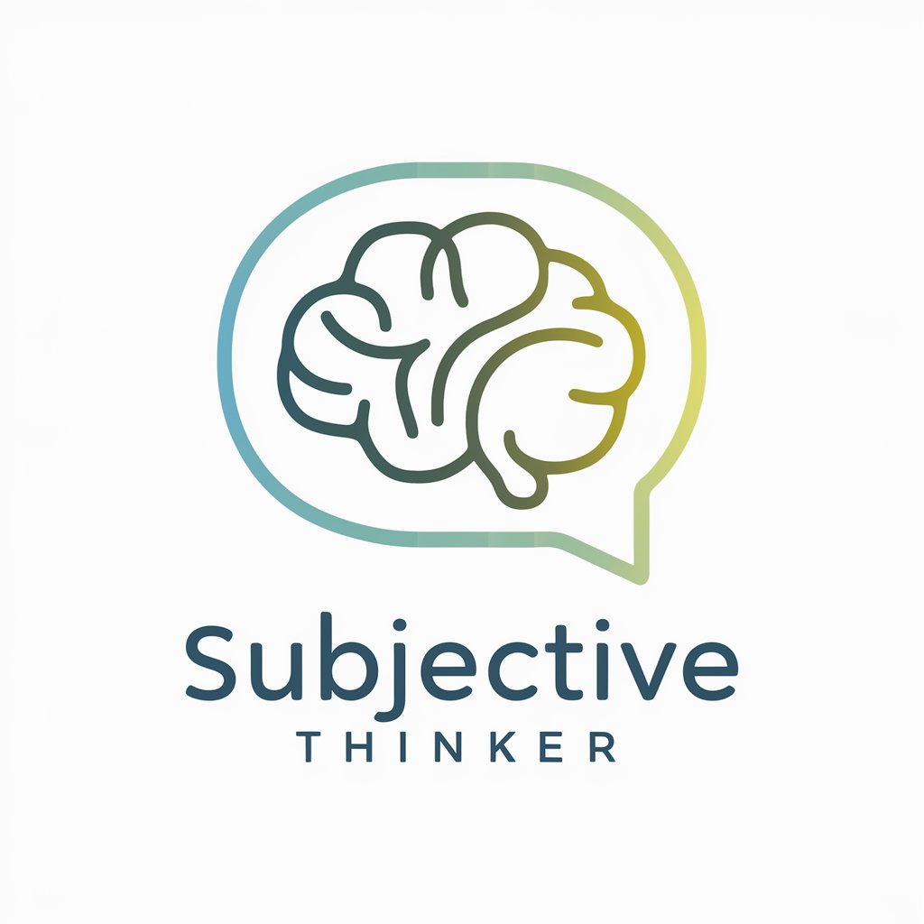 Subjective Thinker in GPT Store