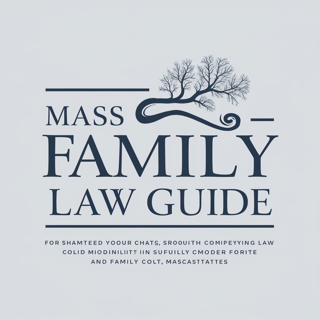 Mass Family Law Guide in GPT Store