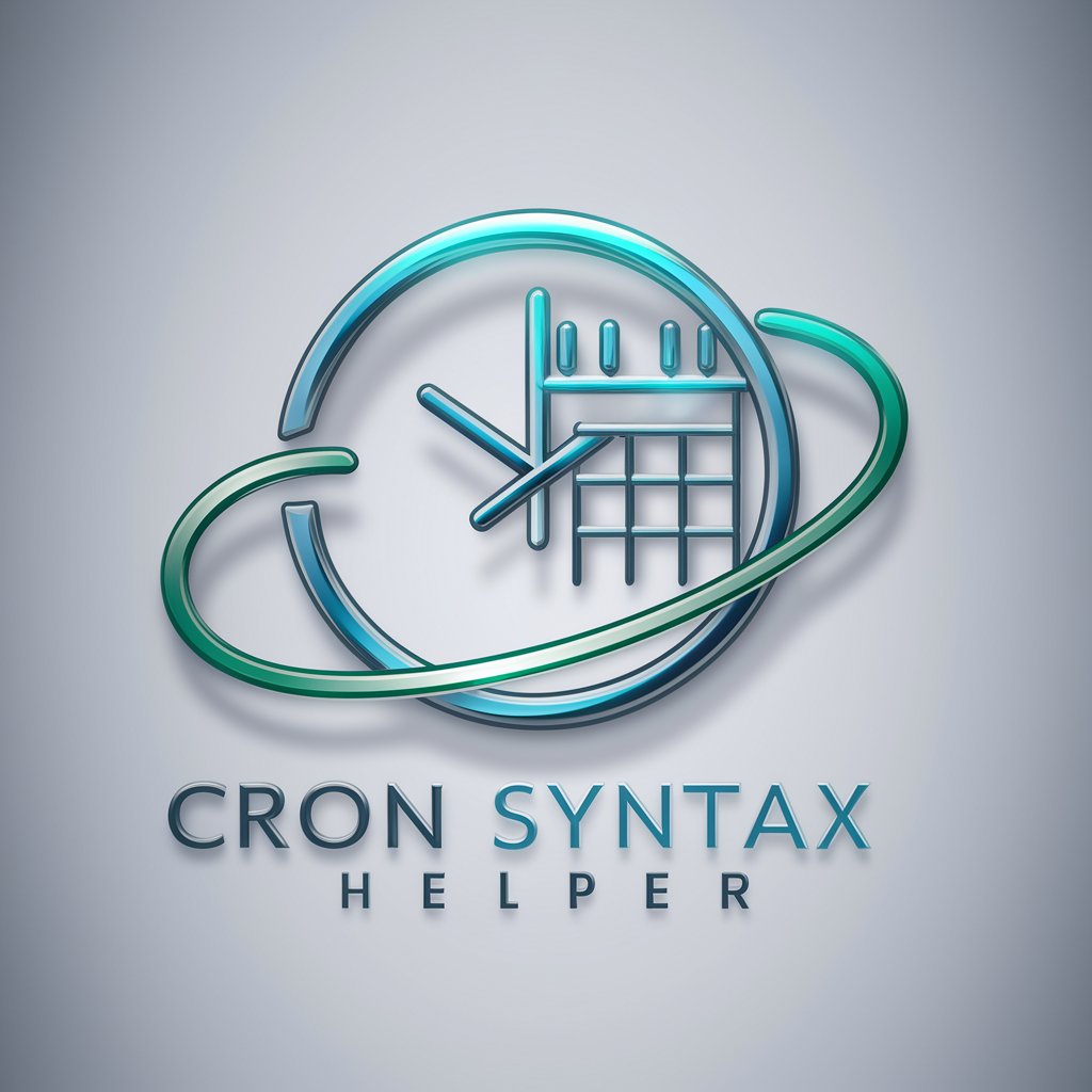 Cron Syntax Helper in GPT Store