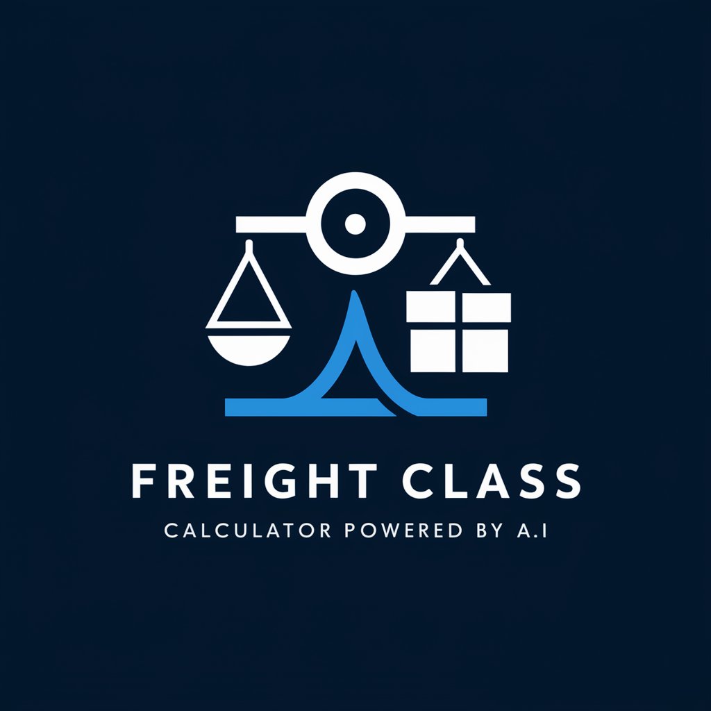 Freight Class Calculator Powered by A.I. in GPT Store